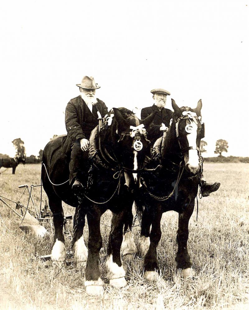 16. ID BJ25_003 Ploughing Match 1928 - Bob Burgess and Nathan Cudmore [or SS08 says Nathan Mole]
See  ...
Cat1 Farming Cat2 People-->Other