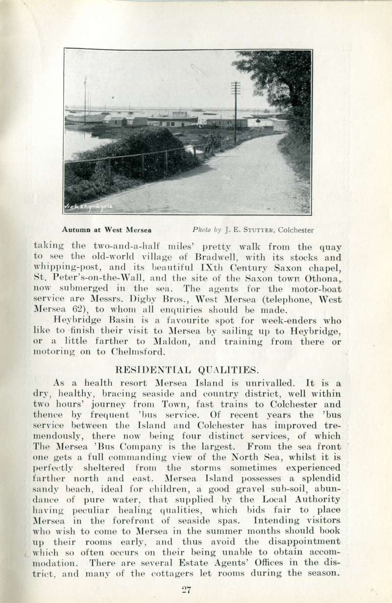  West Mersea Official Guide Page 27. 
Cat1 Books-->Mersea Guides-->1929