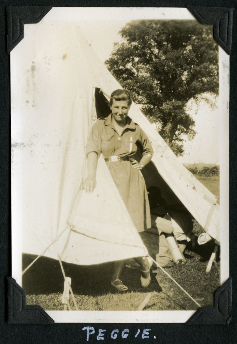  Girl Guides - 1936 Camp. Peggie. 
Cat1 Girl Guides