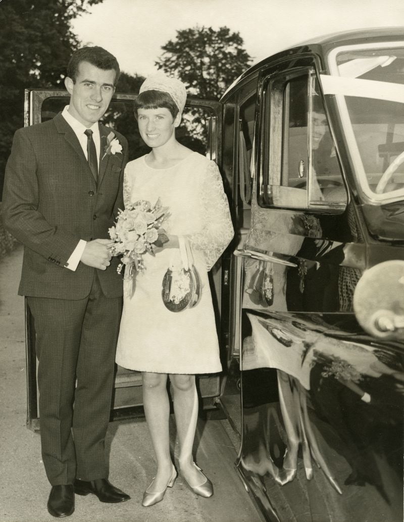  Unidentified wedding. Photograph from Joan Pullen. 
Cat1 Families-->Pullen