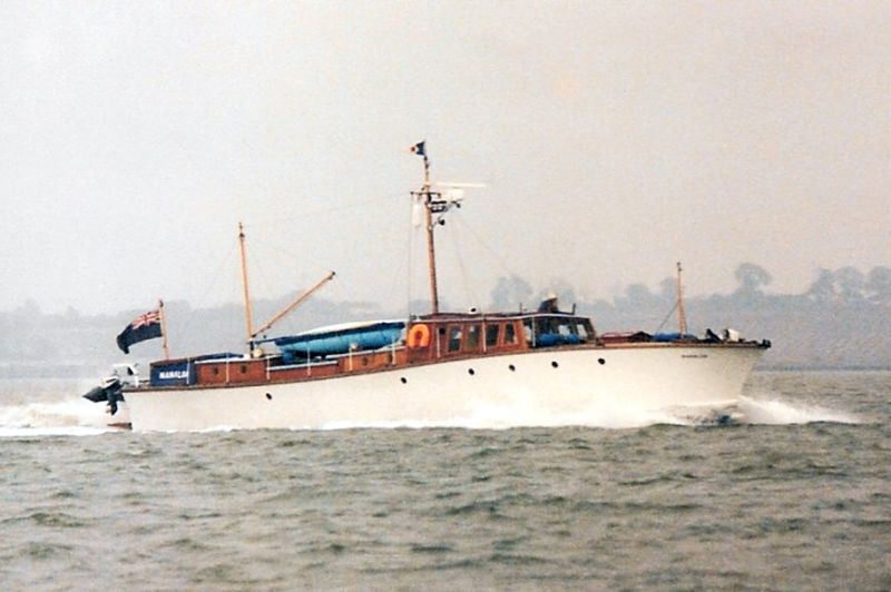  NANALOA on the Blackwater 
Cat1 [Not Set] Cat2 Yachts and yachting-->Motor
