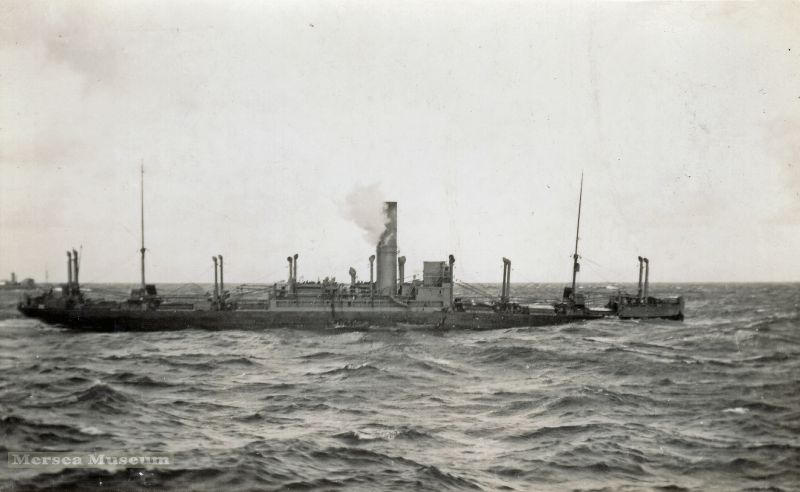 NALON sinking. She was bombed and sunk 6 November 1940 to the West of Ireland, on a voyage Beira to Glasgow. A near miss had blown in the plates at No.3 Hold and the ship filled and sank. All 72 crew were rescued.

In the photograph, she is down by the head, two lifeboats are lowered and alongside.


The NALON was built 1915 for Lamport and Holt as MURILLO and transferred to H & W Nelson in 1929. The vessel was laid up in the River Blackwater in 1930 and 1932. The Nelson Line fleet ...