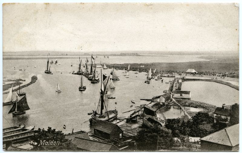  Maldon. Postmarked 30 April 1905 
Cat1 Barges-->Pictures Cat2 Places-->Maldon