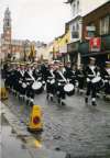 130. ID MST_SCC_105 Mersea Island Sea Cadet Band - Colchester High Street.
From David Mussett photo album.
Cat1 Sea Cadets Cat2 Places-->Colchester-->City