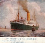 450. ID PBIB_APP_258 The Aberdeen Line Triple S.S. DEMOSTHENES. She was built 1911 for the service to South Africa and Australia, and scrapped in 1931. 11,223 tons gross. Official ...
Cat1 Tollesbury-->Yachting Cat2 Ships and Boats-->Merchant -->Power