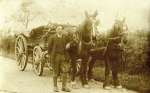 26. ID DIS2004_EME_051 Waggon and horses, an East Mersea farmer.
Thought to be Walter Edward Cowell c1872 to 1948, who was a farm labourer. He had a son Walter William Victor ...
Cat1 Museum-->DisplayPhotos Cat2 Mersea-->East Cat3 Mersea-->East