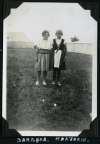  1st Mersea Company - Girl Guides.
 Barbara, Marjorie.  GG01_005_003