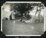  Girl Guides - Camp 1934. The Kitchen.  GG01_008_003