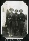 Girl Guides - Camp 1934. J.T., G.P., B.H.  GG01_011_009