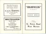 145. ID MD22_006 West Mersea Official Guide pages 4 and 5.
Central Stores, Barfield Road. O. & E. Whiting.
Whitehaven, Seaview Avenue.
Highfields Guest House, St. ...
Cat1 Books-->Mersea Guides-->1952 Cat2 Mersea-->Shops & Businesses