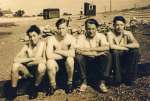 5. ID PBA_040_001 Birch Army Cadets on camp at Heybridge. Photo taken by Pat Adkins Summer 1949.
L-R 1. Ken Spurgeon, 2. Tony Smith, 3. Malcolm Bell, 4. Robert ...
Cat1 Birch-->Hardy's Green