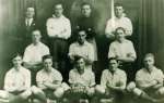 35. ID PBA_150_001 Hardy's Green Rovers Football Team, 1930s. Birch, Essex.
Back row L-R 1. Jack Pepper, 2. Ted Speller, 3., 4. Cliff Roberts.
Middle row 1. John ...
Cat1 Birch-->Hardy's Green