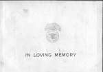 1607. ID PUL_OPA_303 Royal Welsh Fusiliers. In Loving Memory - of Pte. Arthur Pullen, M.M.. [Front cover]
Cat1 People-->Other