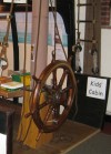 23. ID IA003390 Kids' Corner in Mersea Museum 2006 season. The wheel was loaned by Martin Wade and had been rescued from the sailing barge UNITY by John Milgate. Nelson's Cabin ...
Cat1 Museum-->Artefacts and Contents Cat2 Barges-->Pictures Cat3 Barges-->Pictures
