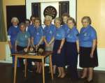 3. ID RBLW_002_001 County Darts Champions - Royal British Legion Women's Section.
L-R Terri ?, Anne Coward, Babs Sayer, Doris Northwood, Grace Belbin, hidden lady by ...
Cat1 People-->Royal British Legion