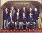 1618. ID RBL_035 M.I. R.B.L. Branch Committee 1991-95.
Back L-R J.P. Wareing Treasurer, J.G. Mussett Vice-President, A.E. Wareing Sub-Secretary, W.F. Pontyfix Standard ...
Cat1 People-->Royal British Legion