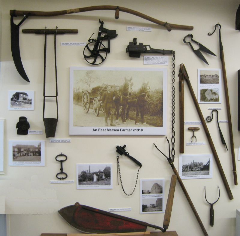  Summer exhibition - farming display in the Benham Wing. 
Cat1 Museum-->Exhibition Views Cat2 Farming Cat3 Museum-->Publicity