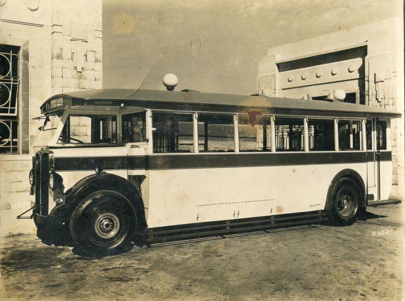 ID AWB_FLT_051 A new AEC bus. No registration plates. Photograph is in Berry Family papers so ...