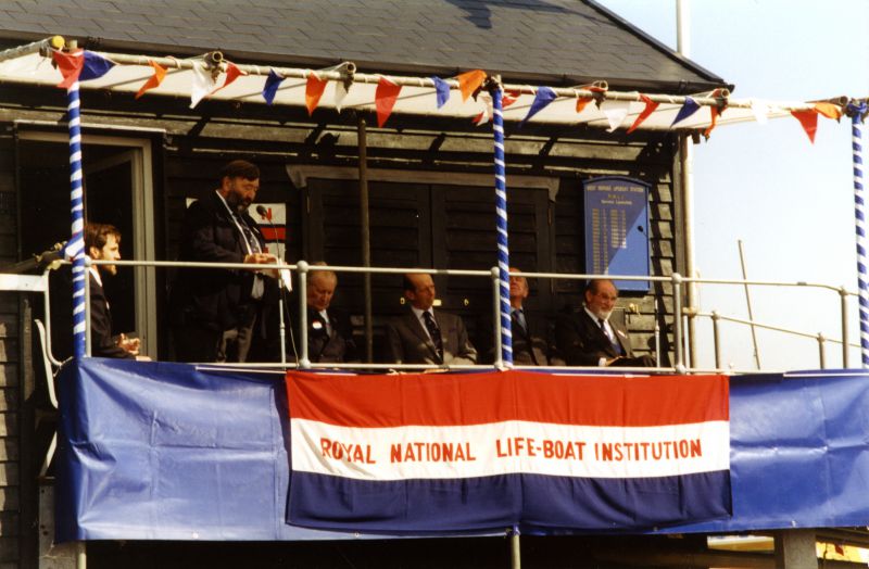 Click to Pause Slide Show


 Frank Reed speaking when the Duke of Kent opened the new West Mersea Lifeboat house. Frank is Honorary Secretary of Mersea RNLI. The Duke is President of the RNLI.

Lions Talking Magazine 168 has a recording of Frank Reed talking about the Duke's visit. He reads is own speech from the day, and also reads a copy of the Duke of Kent's speech. 
Cat1 Mersea-->Lifeboat-->Pictures