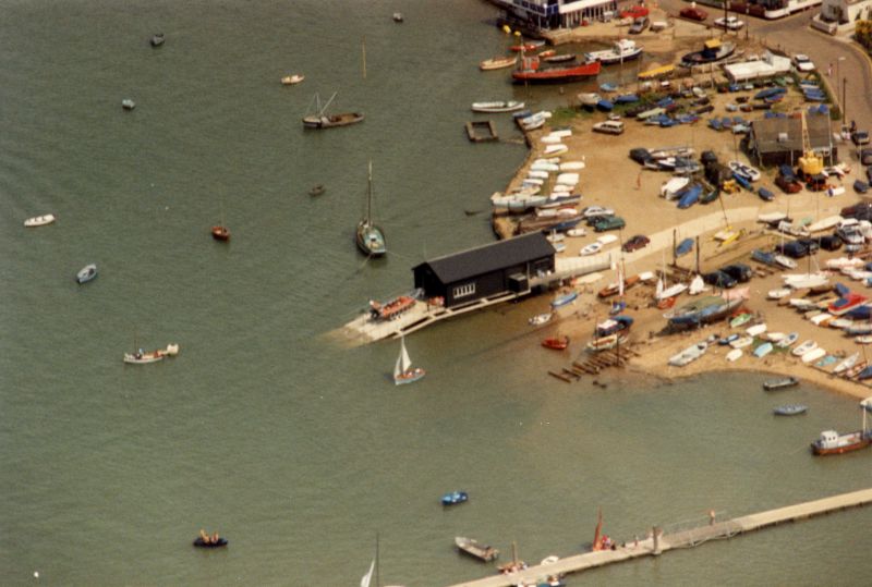 Click to Pause Slide Show


 West Mersea Lifeboat house, Wyatt's slipway and the causeway. 
Cat1 Mersea-->Lifeboat-->Pictures Cat2 Mersea-->Aerial views Cat3 Mersea-->Old City & the Hard