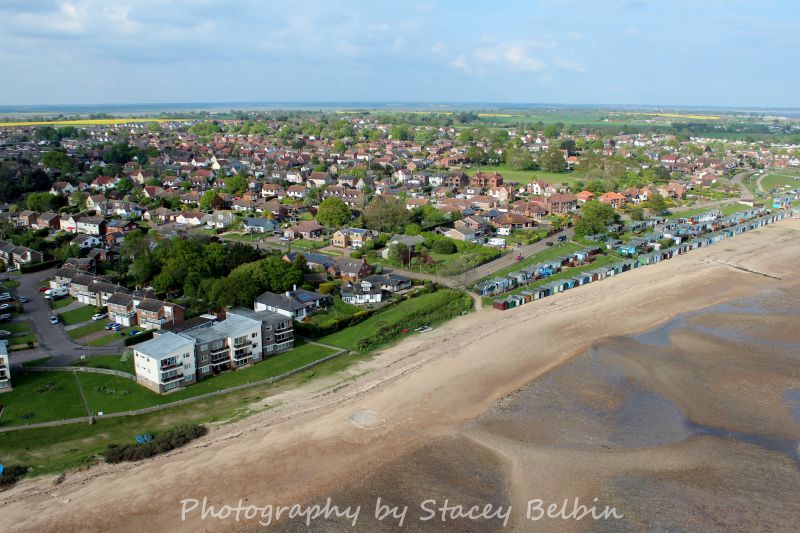  Shears Meadow flats on the left. Broomhills Road and Victoria Esplanade.

Part of a collection of aerial views of Mersea taken by Stacey Belbin. If you are interested in purchasing any of these photographs, please contact Stacey at ladygraceboat.trips @ gmail.com 
Cat1 Aerial Views-->Mersea Cat2 Mersea-->Beach