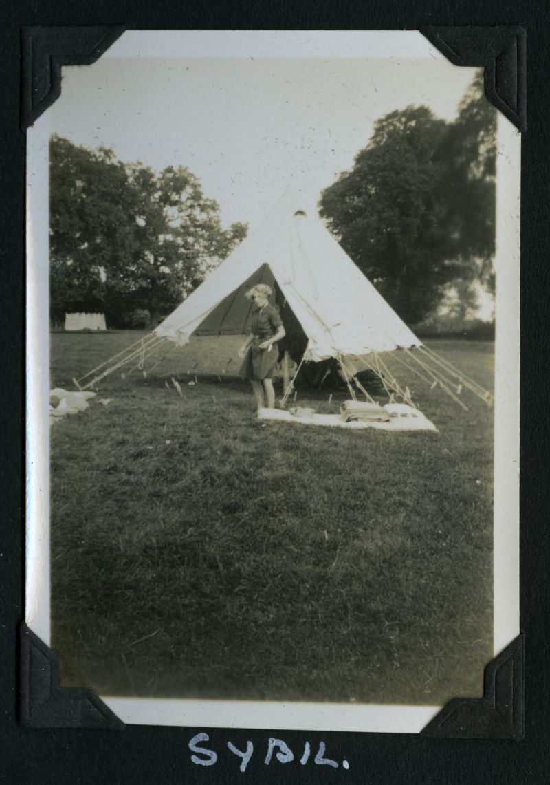  Girl Guides - 1936 Camp. Sybil. 
Cat1 Girl Guides