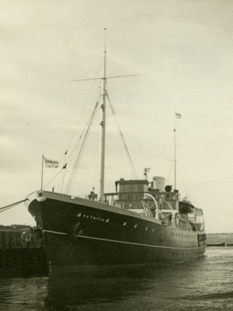  Trinity House Vessel PATRICIA at Harwich.

Original photograph via Don Wright, SSBR 
Cat1 Places-->Harwich Cat2 Ships and Boats-->Merchant -->Power