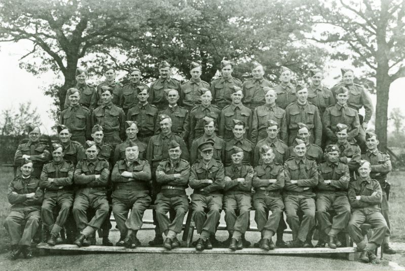 Click to Pause Slide Show


 Birch and Layer Breton Home Guard.

Back row 4 L-R: 1. Harry Fisher, 2., 3., 4., 5., 6. Cyril Bambridge, 7. Kicker Shelton, 8., 9. R. Strathern ?, 10. Bill Abbot.

Row 3: 1. Cliff Wheeler, 2. Alec Burmby, 3. Mr Root ?, 4. Fred Harvey, 5., 6. Mr Potter, 7. Mr Clark ?, 8. Findlay Kent, 9.

Row 2: 1. Reg Foster, 2., 3. Ernie Spooner, 4. Basil Rootkin, 5. David Rule, 6., 7. Horace Burmby, ...
Cat1 War-->World War 2 Cat2 Places-->Layer Marney Cat3 Places-->Birch