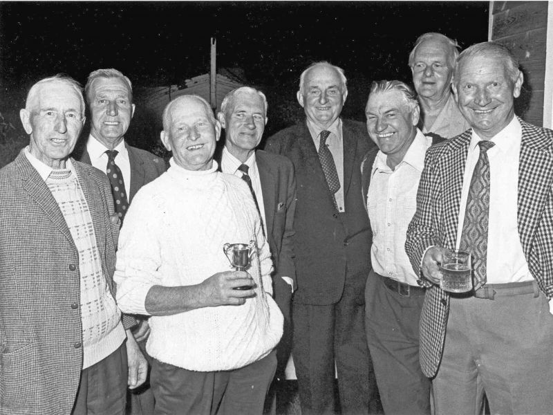 Click to Pause Slide Show


 Photo Taken by Essex County Newspapers August 26th 1978 L-R Alpha-Pitt, Bill Wilkinson, 'Snowball' Hewes, Cyril Coates, 'Navvy' Mussett, Dick Harman, Hervey Benham, Bob Stoker 
Cat1 Families-->Mussett Cat2 Families-->Stoker / Brown