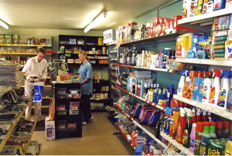  Peldon Village Shop prior to closing down. The customer is Chris Richardson. 
Cat1 Places-->Peldon-->Shops and Businesses