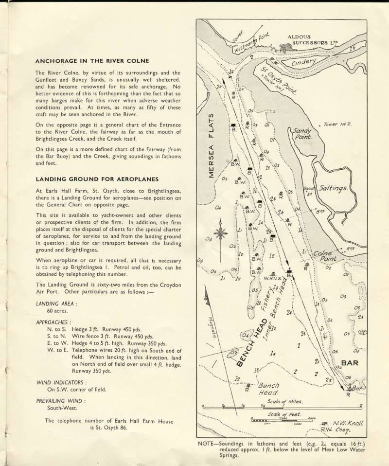  Aldous Successors Ltd catalogue --- page 5. 
Cat1 Places-->Brightlingsea-->Shipyards Cat2 Maps and Charts