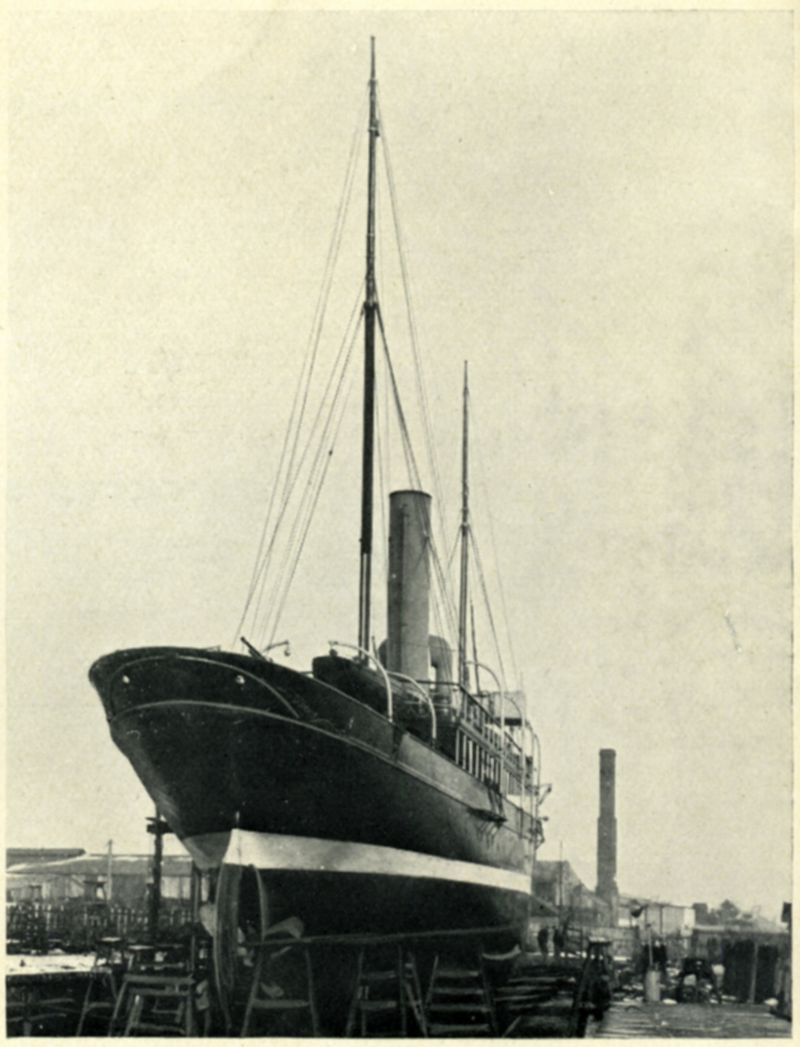 Click to Pause Slide Show


 Steam Yacht ROSABELLE on slipway. 614 tons [from page 44]. [Official No. 109610.]

Photo from Aldous catalgue, c1936. 
Cat1 Places-->Brightlingsea-->Shipyards Cat2 Yachts and yachting-->Steam