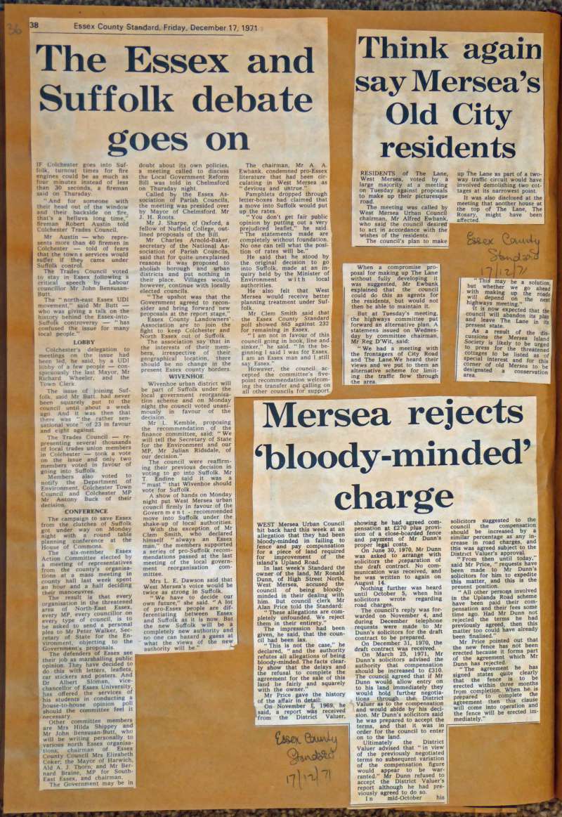  West Mersea Council Cuttings Book 2 page 36 
Cat1 Museum-->Papers-->West Mersea Council