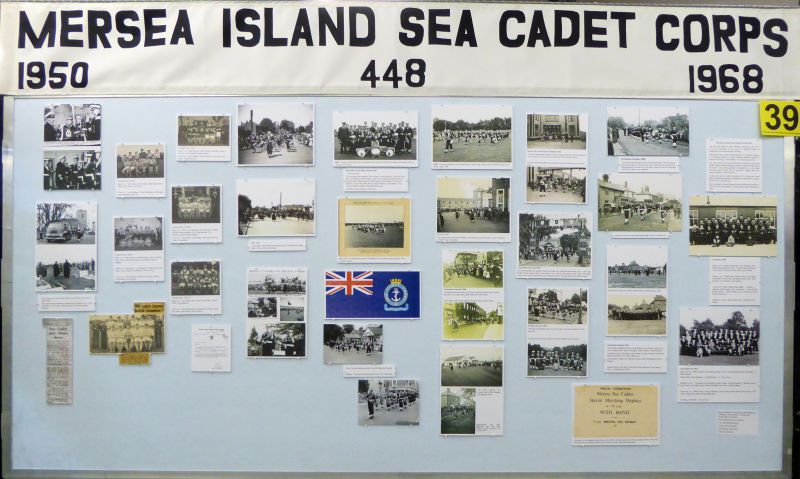  Mersea Island Sea Cadet Corps. 

2019 Summer Exhibition display, compiled by Brian Jay. 
Cat1 Museum-->Exhibition Views Cat2 Sea Cadets