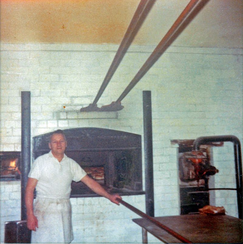  Bill Lambert who owned the bakery on the edge of Layer Breton Heath in the 1950s. The photograph is taken in the bakery.

Bill had worked for a while in the bakery in Mill Road, West Mersea in the 1940s before taking on the Layer Breton bakery. Bill and Emily went to Australia on a working holiday in 1965 - but Bill bought the Helensburgh Bakery NSW and stayed. He ran it for many years. His ...
Cat1 Places-->Layer Breton