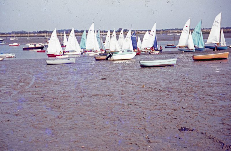  Sailing dinghies on the Hard at West Mersea 
Cat1 Mersea-->Old City & the Hard Cat2 Yachts and yachting-->Sail-->Small yachts / dinghies