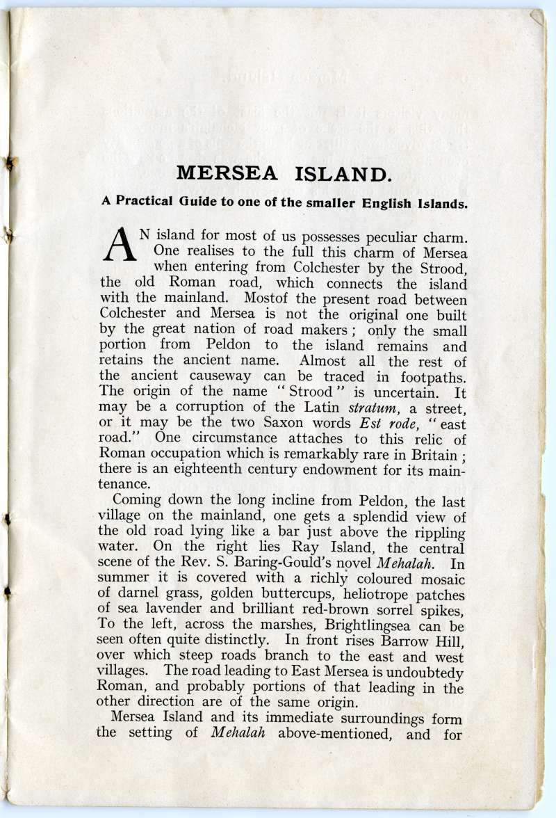  Homeland Handy Guides - Mersea Island. Page 5. 
Cat1 Books-->Mersea Guides-->1920s