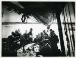 7. ID BF03_004_001_009 Lunch on the ROSETTA for Class A shareholders of the Tollesbury and Mersea Oyster Company in 1912. The man in cloth cap by mainsheet block is Dr Salter of ...
Cat1 [Not Set] Cat2 Fishing Cat3 Fishing