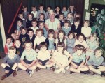 94. ID IA004440 Freda Smith and pupils. Thought to be when Freda retired. School log 20 July 1984 says Mrs Freda Smith (26 years service) left today.
See  ...
Cat1 Mersea-->Schools-->Pictures Cat2 People-->School