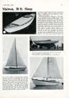 704. ID BF25_001_021_006 MALWEN, 38ft Sloop in Yachting World January 1950, page 23.
Cat1 Yachts and yachting-->Sail-->Larger