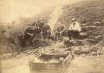 207. ID SS050030 St Peter's Well, West Mersea, after earthquake on 14 April 1884. The crack caused by the earthquake can be seen in the path behind the men. A report says that ...
Cat1 Disasters and Mishaps-->on Land Cat2 Mersea-->Coast Road Cat3 Mersea-->Coast Road