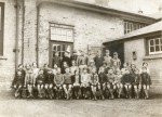  Birch School 1920s.
 Joan Pettican middle row, second from left.
 Original photograph from Scholastic Souvenire Co. Ltd., Blackpool  ELB_SCH_131