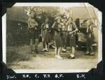  Girl Guides - 1936 Camp.
 T.W., P.M., C., J.T., G.F., S.H.  GG01_023_009