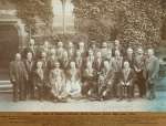  Ancient Order of Foresters - Colchester District Delegates - Oxford High Court, 1915, held at a college in Oxford.
 Back row L-R Bros. 1. W.F. Bones (Elmstead), 2. A. Claydon (Sudbury), 3. F.E. Fairhead (Great Clacton), 4. W.C. Peck (Manningtree), 5. A.G. Holby (Witham), 6. W.J. Evans (Halstead), 7. G.R. Dawes (Earles Colne), 8. A.R. Gardiner (St. Osyth)
 Second row L-R. Bros. 1. E. Clover (Nayland), 2. G. Waldeck (Colchester), 3. T.H. Knight (Chelmsford), 4. T.W. Barnes (Brightlingsea), 5. F. Mott (Heybridge), 6. A.J. Kemp (Maldon), 7. F.E. Wombwell (Tolleshunt D'Arcy), 8. J. Smith (Dunmow), 9. F.A. Rudlin (Colchester), 10. W. Underdown (Colchester), 11. G. French (West Mersea), 12. R.F. Manning (Great Bentley), 13. W. Bigg (Coggeshall)
 Sitting Bros. 1. W.H. Dyson (Braintree), 2. C. Read (Burnham on Crouch), 3. J.H. Rowe, D.C.R. (Chelmsford), 4. C.P.R. Hutton D.S. (Colchester), 5. W.G. Bickmore (Chelmsford), 6. W. Stonebridge (Colchester)
 Front Row 1. Bro. H. Cecil Hutton (Colchester), 2. Sister J. Frances Hutton (Colchester), 3. Bro E.G. Sach (Colchester).  RUD_AOF_001