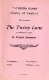 99. ID ALN_TWL_001 Mersea Island School of Dancing. The Twisty Lane by Rosemary Allen. 
An Original Pantomime.
Choreography Joan Wright.
Pianist Rosemary ...
Cat1 Mersea-->Events