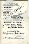 855. ID WMCG_1900_007_041 West Mersea Church Gazette page 7.
F.W. Richards, hairdresser
Herbert C. Brown, Tailor
Cat1 Books-->Church Gazette