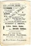 7. ID WMCG_1900_009_041 West Mersea Church Gazette page 7.
F.W. Richards, hair cutting rooms
Herbert C. Brown, Hosier
Cat1 Books-->Church Gazette