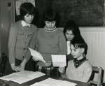 147. ID PBC_004_001 Birch School, 1960s?
L-R 1. Carol Ratcliffe, 2. Shirley Coe, 3. Linda Hilden, 4. Tim Hewett. The children had received a reply from Downing Street after ...
Cat1 Birch-->School