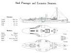  Steel Passenger and Excursion Steamers. A page from Otto Andersen catalogue.  BOXD1_002_048
