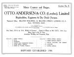 1581. ID BOXD1_002_058 Otto Andersen catalogue, Section No. 9, Motor Coasters and Barges
Cat1 Places-->Wivenhoe-->Shipyards
